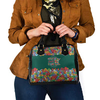 Home Sweet Home Minnesota Flower Xmas Christmas Shoulder Handbag Xmas Holiday Patterns - Wonder Print Shop