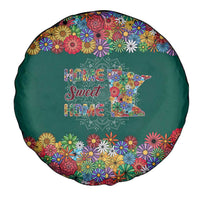 Home Sweet Home Minnesota Flower Xmas Christmas Spare Tire Cover Xmas Holiday Patterns - Wonder Print Shop
