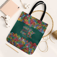 Home Sweet Home Minnesota Flower Xmas Christmas Tote Bag Xmas Holiday Patterns - Wonder Print Shop