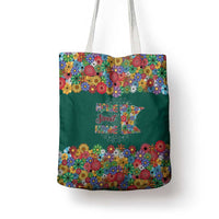 Home Sweet Home Minnesota Flower Xmas Christmas Tote Bag Xmas Holiday Patterns - Wonder Print Shop