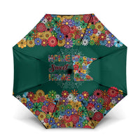 Home Sweet Home Minnesota Flower Xmas Christmas Umbrella Xmas Holiday Patterns - Wonder Print Shop