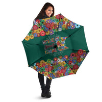 Home Sweet Home Minnesota Flower Xmas Christmas Umbrella Xmas Holiday Patterns - Wonder Print Shop