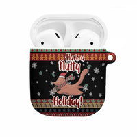 Have A Nutty Holiday Christmas AirPods Case Xmas Holiday Patterns - Wonder Print Shop