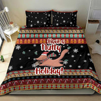 Have A Nutty Holiday Christmas Bedding Set Xmas Holiday Patterns - Wonder Print Shop