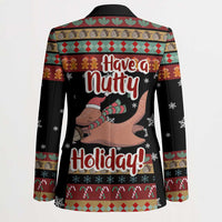 Have A Nutty Holiday Christmas Blazer Xmas Holiday Patterns - Wonder Print Shop