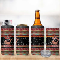 Have A Nutty Holiday Christmas 4 in 1 Can Cooler Tumbler Xmas Holiday Patterns - Wonder Print Shop
