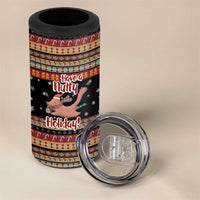 Have A Nutty Holiday Christmas 4 in 1 Can Cooler Tumbler Xmas Holiday Patterns - Wonder Print Shop
