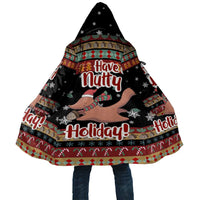 Have A Nutty Holiday Christmas Cloak Xmas Holiday Patterns - Wonder Print Shop