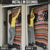 Have A Nutty Holiday Christmas Door Cover Xmas Holiday Patterns - Wonder Print Shop