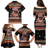 Have A Nutty Holiday Christmas Family Matching Puletasi and Hawaiian Shirt Xmas Holiday Patterns - Wonder Print Shop