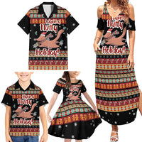 Have A Nutty Holiday Christmas Family Matching Summer Maxi Dress and Hawaiian Shirt Xmas Holiday Patterns - Wonder Print Shop