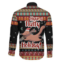 Have A Nutty Holiday Christmas Family Matching Summer Maxi Dress and Hawaiian Shirt Xmas Holiday Patterns - Wonder Print Shop