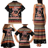 Have A Nutty Holiday Christmas Family Matching Tank Maxi Dress and Hawaiian Shirt Xmas Holiday Patterns - Wonder Print Shop
