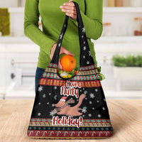 Have A Nutty Holiday Christmas Grocery Bag Xmas Holiday Patterns - Wonder Print Shop