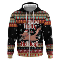 Have A Nutty Holiday Christmas Hoodie Xmas Holiday Patterns - Wonder Print Shop