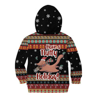 Have A Nutty Holiday Christmas Kid Hoodie Xmas Holiday Patterns - Wonder Print Shop