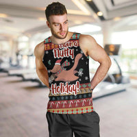 Have A Nutty Holiday Christmas Men Tank Top Xmas Holiday Patterns - undefined