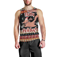 Have A Nutty Holiday Christmas Men Tank Top Xmas Holiday Patterns - undefined