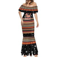 Have A Nutty Holiday Christmas Mermaid Dress Xmas Holiday Patterns - Wonder Print Shop