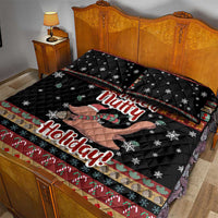 Have A Nutty Holiday Christmas Quilt Bed Set Xmas Holiday Patterns - Wonder Print Shop