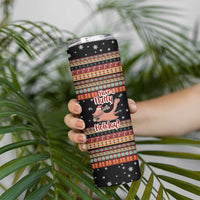 Have A Nutty Holiday Christmas Skinny Tumbler Xmas Holiday Patterns - Wonder Print Shop