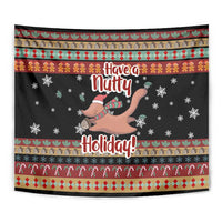 Have A Nutty Holiday Christmas Tapestry Xmas Holiday Patterns - Wonder Print Shop