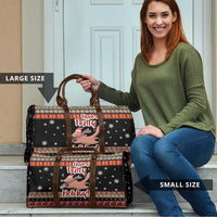 Have A Nutty Holiday Christmas Travel Bag Xmas Holiday Patterns - Wonder Print Shop