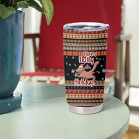 Have A Nutty Holiday Christmas Tumbler Cup Xmas Holiday Patterns - Wonder Print Shop