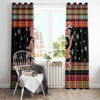 Have A Nutty Holiday Christmas Window Curtain Xmas Holiday Patterns - Wonder Print Shop