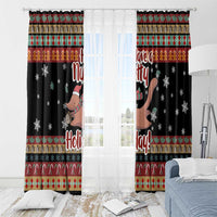 Have A Nutty Holiday Christmas Window Curtain Xmas Holiday Patterns - Wonder Print Shop