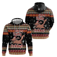 Have A Nutty Holiday Christmas Zip Hoodie Xmas Holiday Patterns - Wonder Print Shop