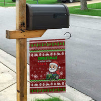 Tractor Santa Christmas Garden Flag Xmas Holiday Patterns - Wonder Print Shop