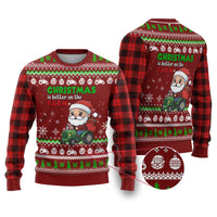 Tractor Santa Christmas Ugly Christmas Sweater Xmas Holiday Patterns - Wonder Print Shop