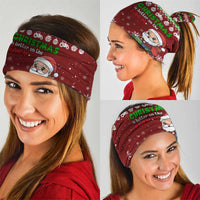 Tractor Santa Christmas Neck Gaiter Xmas Holiday Patterns - Wonder Print Shop