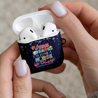 Nurse Life Jesus Christmas AirPods Case Xmas Holiday Patterns - Wonder Print Shop
