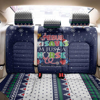 Nurse Life Jesus Christmas Back Car Seat Cover Xmas Holiday Patterns - Wonder Print Shop