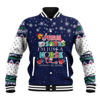 Nurse Life Jesus Christmas Baseball Jacket Xmas Holiday Patterns - Wonder Print Shop