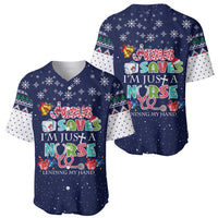 Nurse Life Jesus Christmas Baseball Jersey Xmas Holiday Patterns - Wonder Print Shop