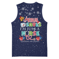 Nurse Life Jesus Christmas Basketball Jersey Xmas Holiday Patterns - Wonder Print Shop