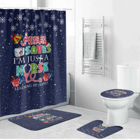 Nurse Life Jesus Christmas Bathroom Set Xmas Holiday Patterns - Wonder Print Shop