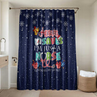 Nurse Life Jesus Christmas Bathroom Set Xmas Holiday Patterns - Wonder Print Shop