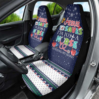 Nurse Life Jesus Christmas Car Seat Cover Xmas Holiday Patterns - Wonder Print Shop