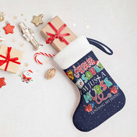 Nurse Life Jesus Christmas Stocking Xmas Holiday Patterns - Wonder Print Shop