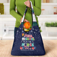 Nurse Life Jesus Christmas Grocery Bag Xmas Holiday Patterns - Wonder Print Shop