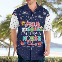Nurse Life Jesus Christmas Hawaiian Shirt Xmas Holiday Patterns - Wonder Print Shop