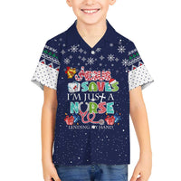 Nurse Life Jesus Christmas Hawaiian Shirt Xmas Holiday Patterns - Wonder Print Shop