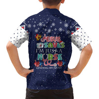 Nurse Life Jesus Christmas Hawaiian Shirt Xmas Holiday Patterns - Wonder Print Shop