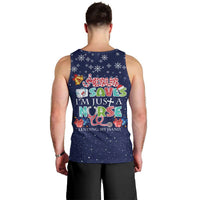 Nurse Life Jesus Christmas Men Tank Top Xmas Holiday Patterns - Wonder Print Shop