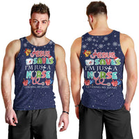 Nurse Life Jesus Christmas Men Tank Top Xmas Holiday Patterns - Wonder Print Shop