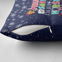Nurse Life Jesus Christmas Pillow Cover Xmas Holiday Patterns - Wonder Print Shop